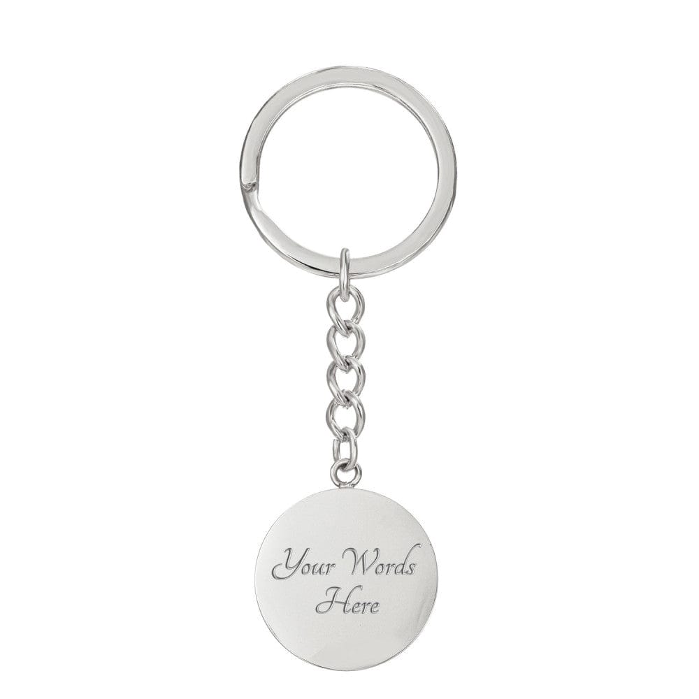 #1 Teacher Keychain