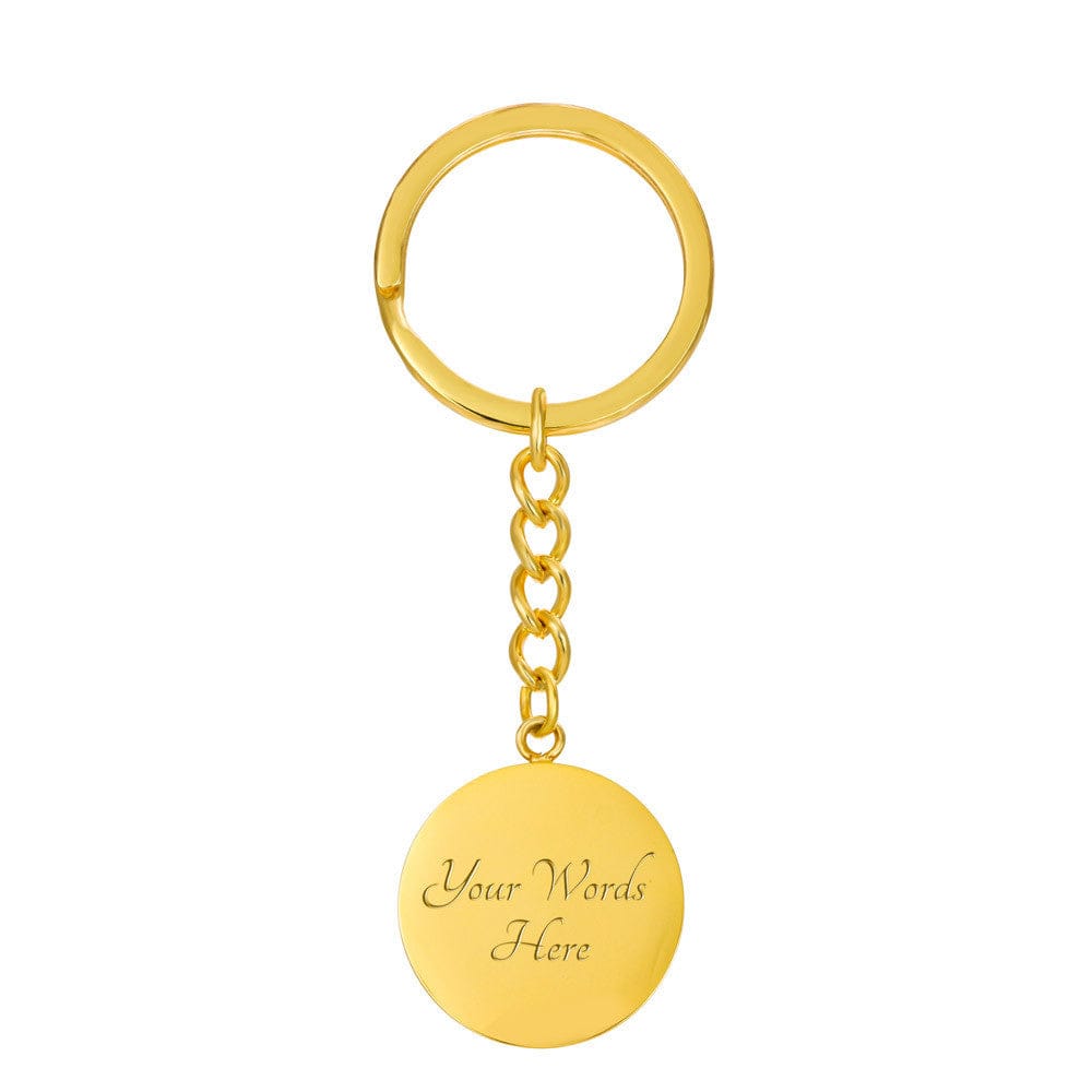 #1 Teacher Keychain