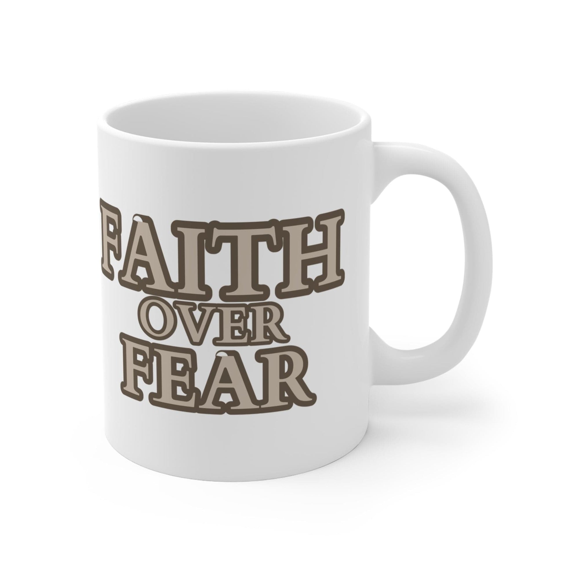 11oz Faith Over Fear Mug 11oz