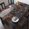 16" × 90" / Cotton Twill Autumn Leaves and Petals Table Runner