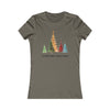 Army / L Twinkling Lights, Magical Nights Women's Favorite Tee