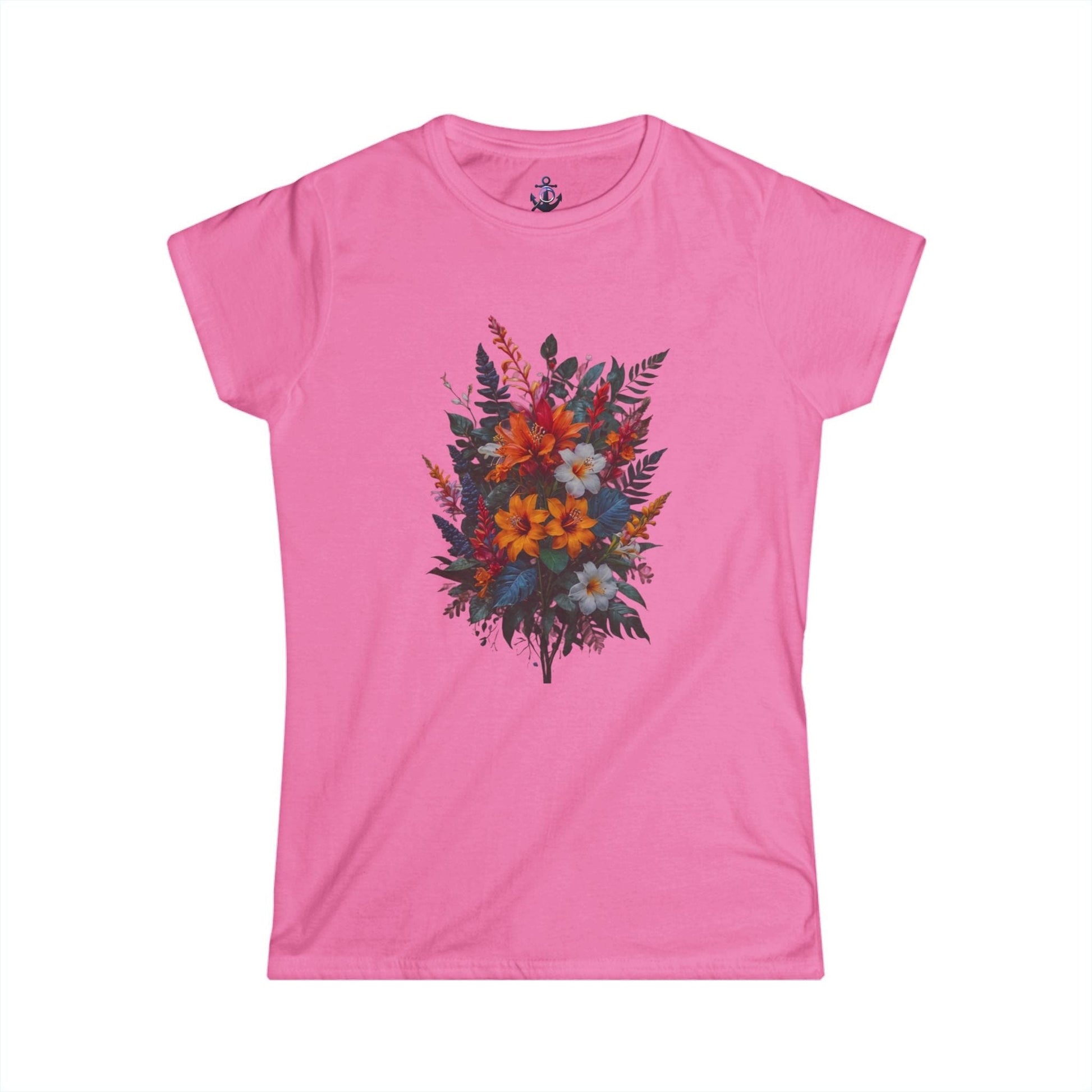 Azalea / S Flower Bouquet Women's Softstyle Tee