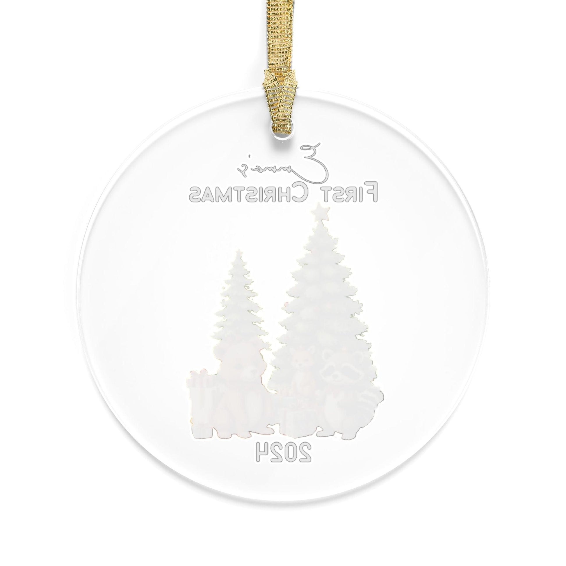 Baby's First Christmas Acrylic Ornament