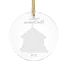 Baby's First Christmas Nativity Scene Acrylic Ornaments