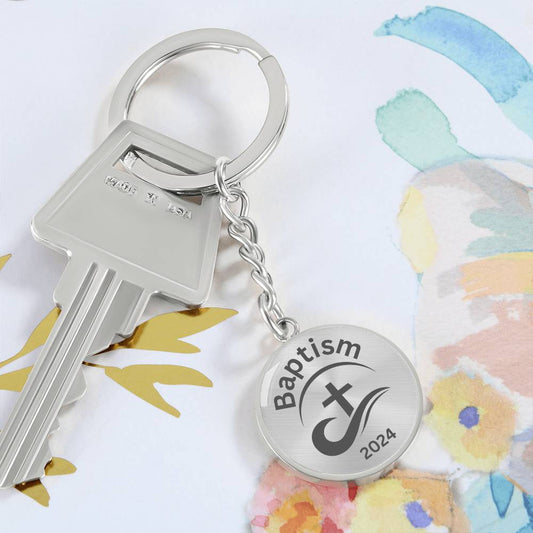 Baptism 2024 Keychain