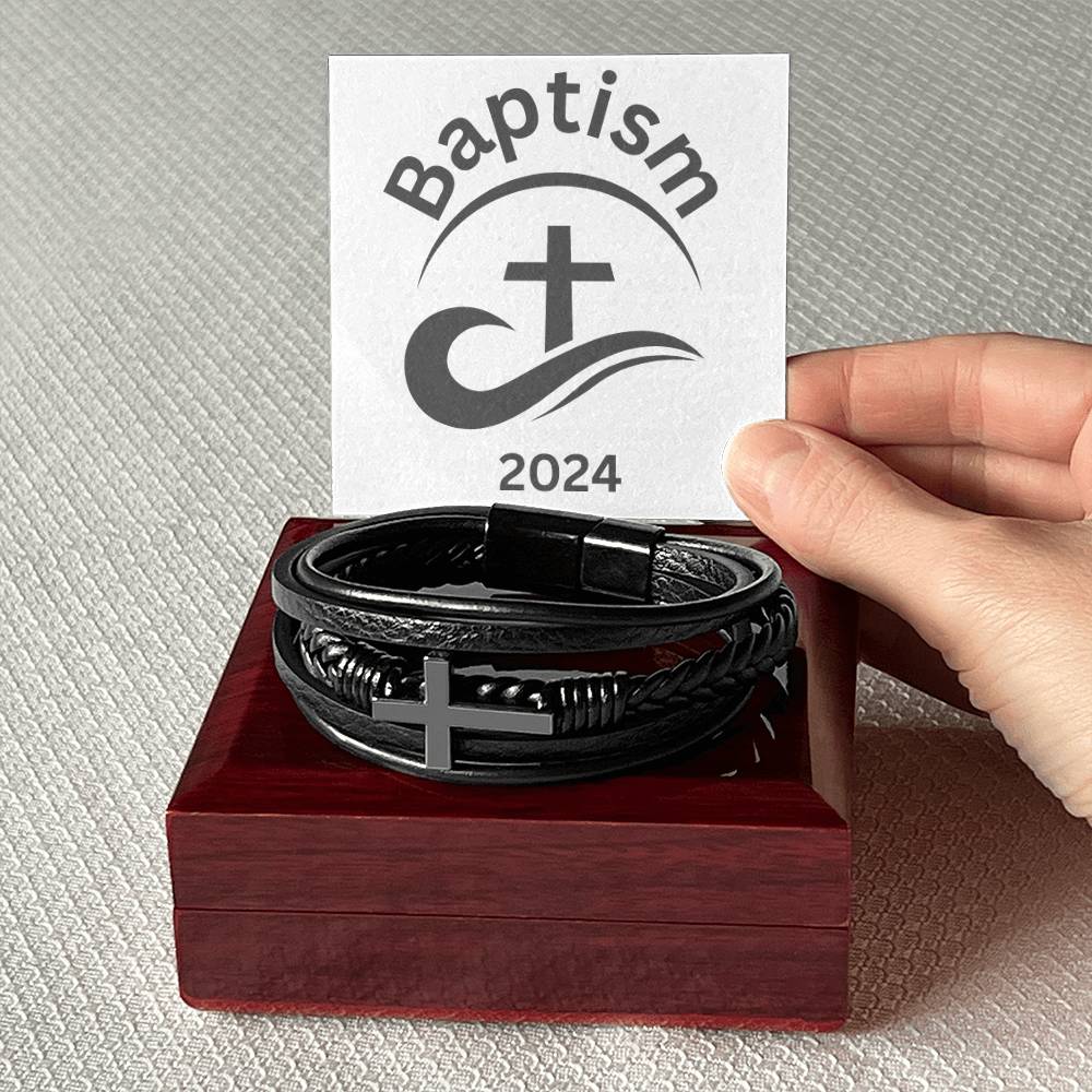 Baptism 2024 Men's Bracelet