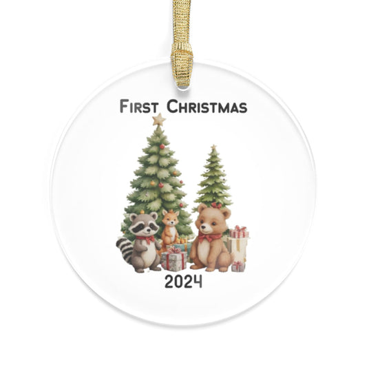 Basic No Name/2024 Baby's First Christmas Acrylic Ornament