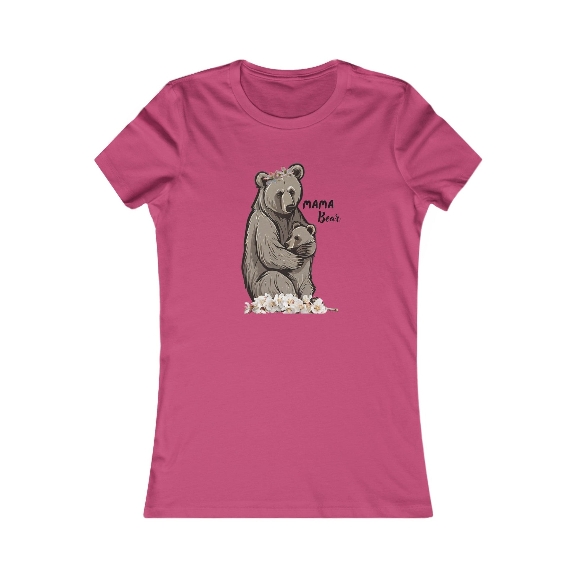 Berry / S Mama Bear Women's Favorite Tee