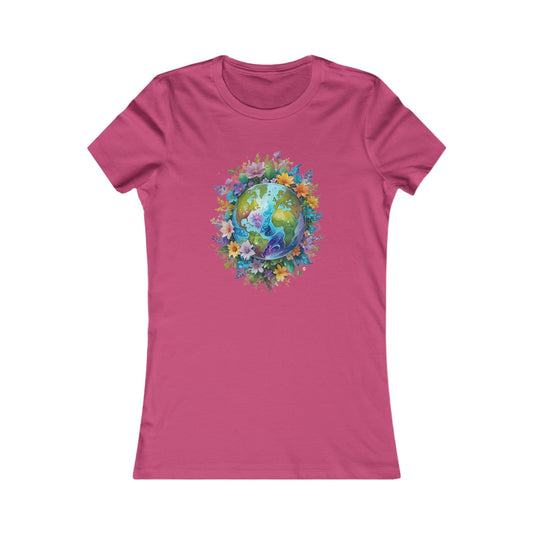 Berry / S World Foliage Women's Favorite Tee