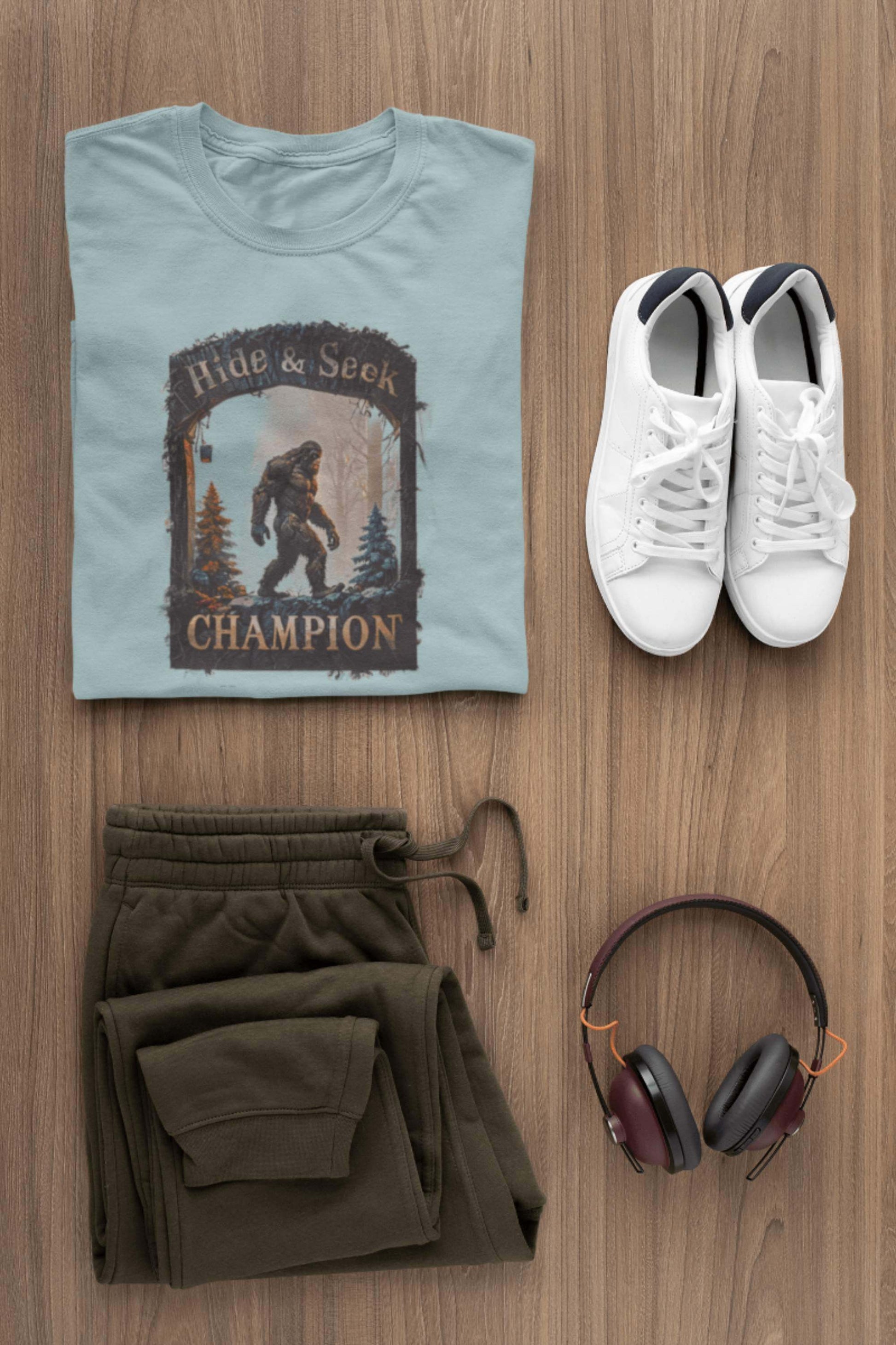 Bigfoot Champion Premium Men's Staple Faded Tee