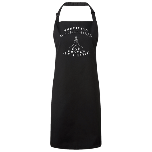 Black / One Size RP150 Sustainable Unisex Bib Apron