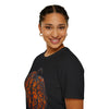 Black / S Dog Paw Pumpkin Unisex Softstyle T-Shirt: Comfort and Style