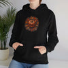 Black / S Pumpkin Foliage Unisex Heavy Blend™ Hooded Sweatshirt: Cozy Comfort for Chilly Days