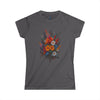 Charcoal / S Flower Bouquet Women's Softstyle Tee