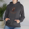 Charcoal / S Go Outside Worst Case Scenario a Bear Kills You Unisex Heavy Blend™ Hooded Sweatshirt