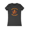 Dark Grey Heather / S Golden Leaves, Warm Hearts Women's Favorite Tee