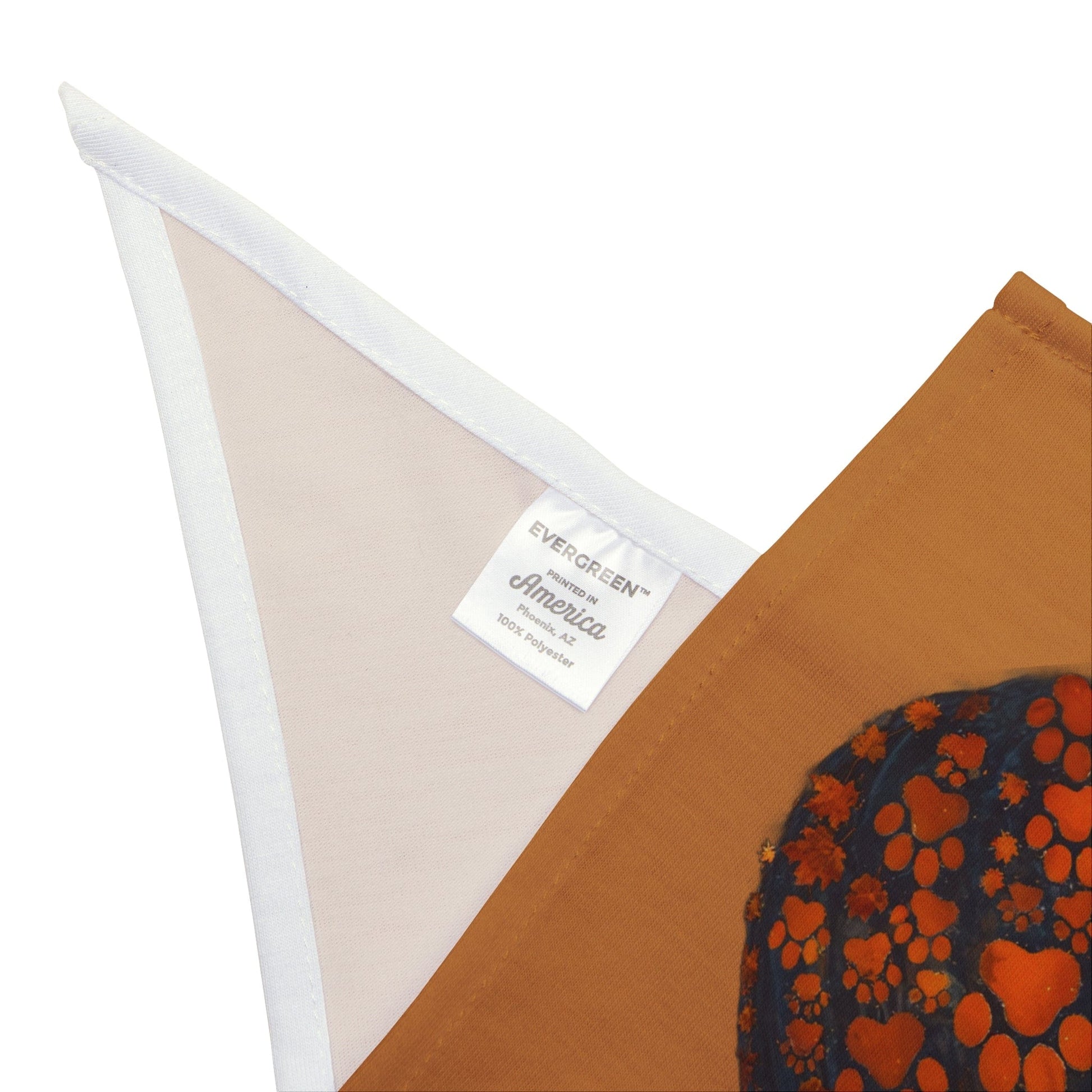 Dog Paw Pumpkin Bandana: Style and Comfort for Your Pet