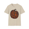 Dog Paw Pumpkin Unisex Softstyle T-Shirt: Comfort and Style