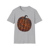 Dog Paw Pumpkin Unisex Softstyle T-Shirt: Comfort and Style