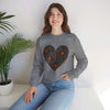 Fall Heart Unisex Heavy Blend™ Crewneck Sweatshirt