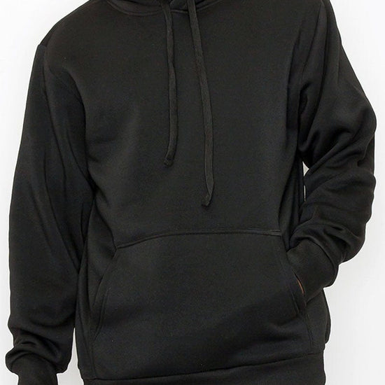 Fleece Pullover -Black