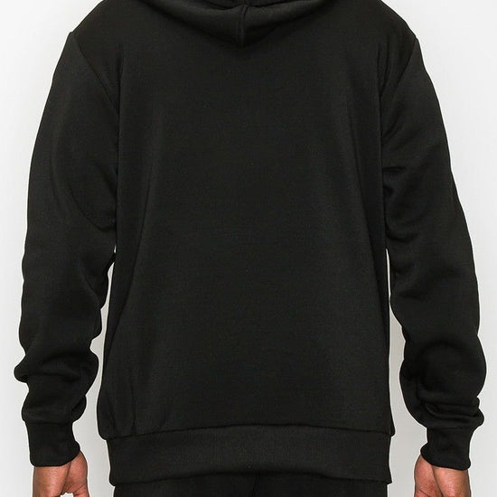 Fleece Pullover -Black