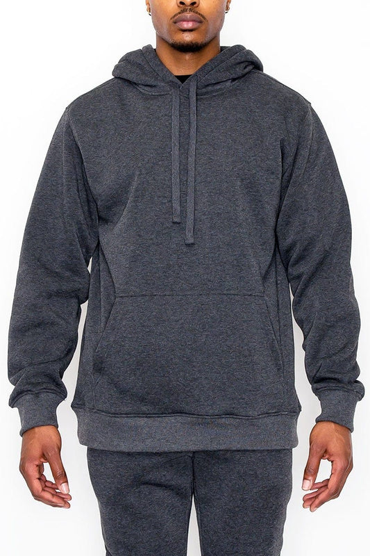 Fleece Pullover - Charcoal