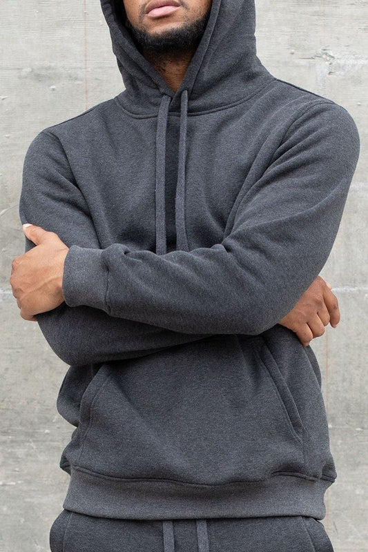 Fleece Pullover - Charcoal