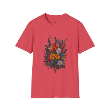 Flower Bouquet Unisex Softstyle T-Shirt