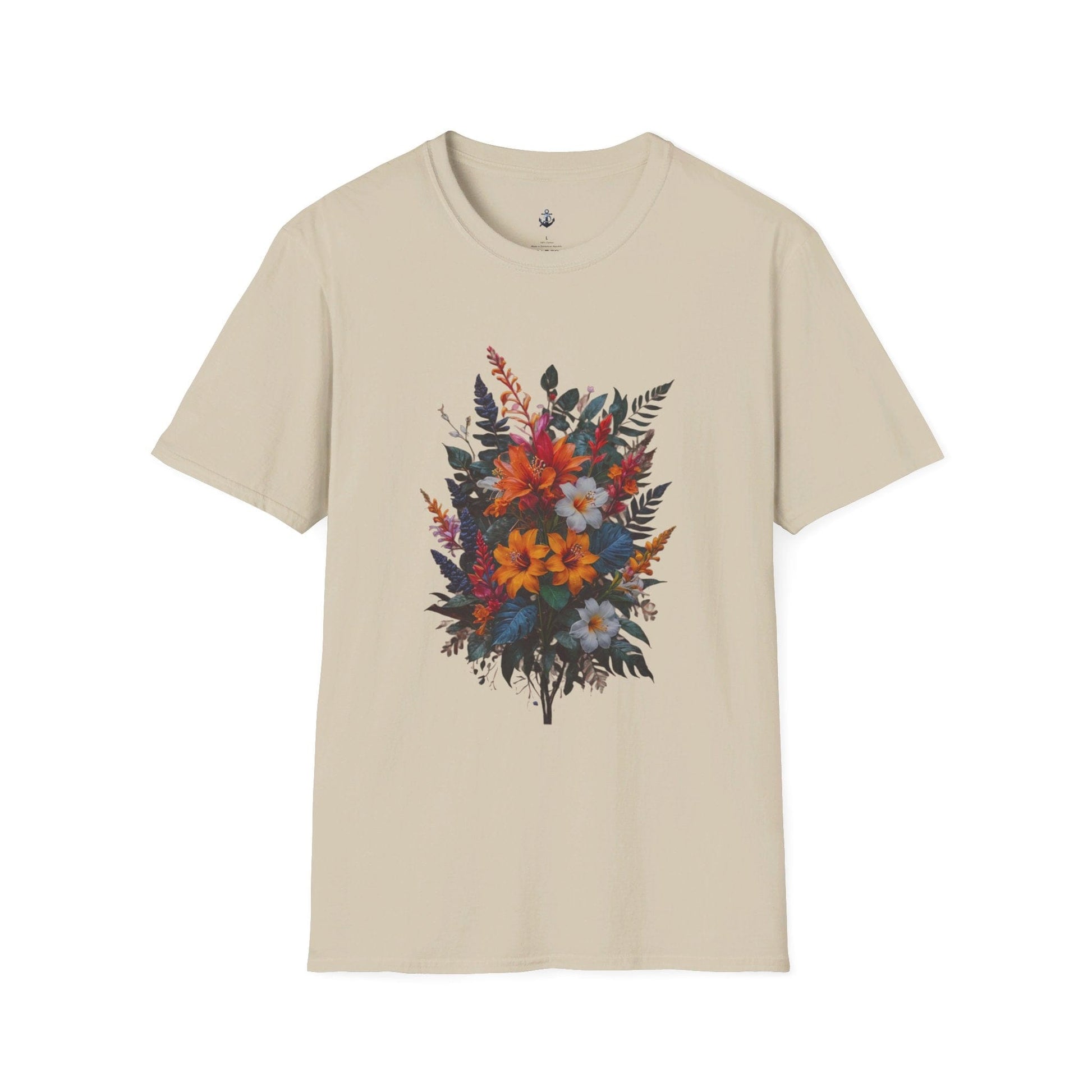 Flower Bouquet Unisex Softstyle T-Shirt