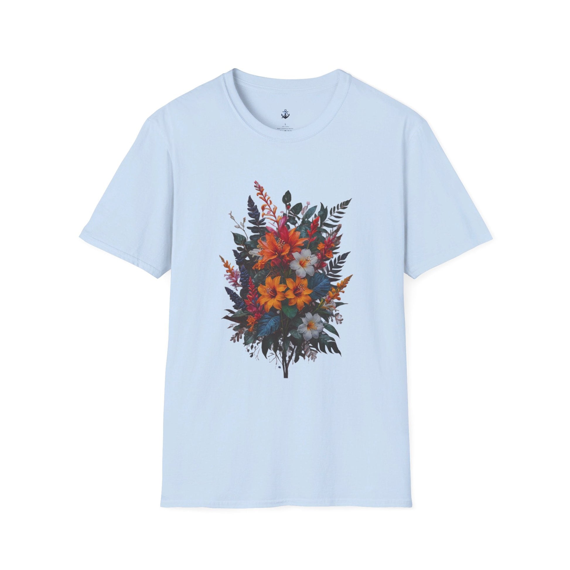 Flower Bouquet Unisex Softstyle T-Shirt