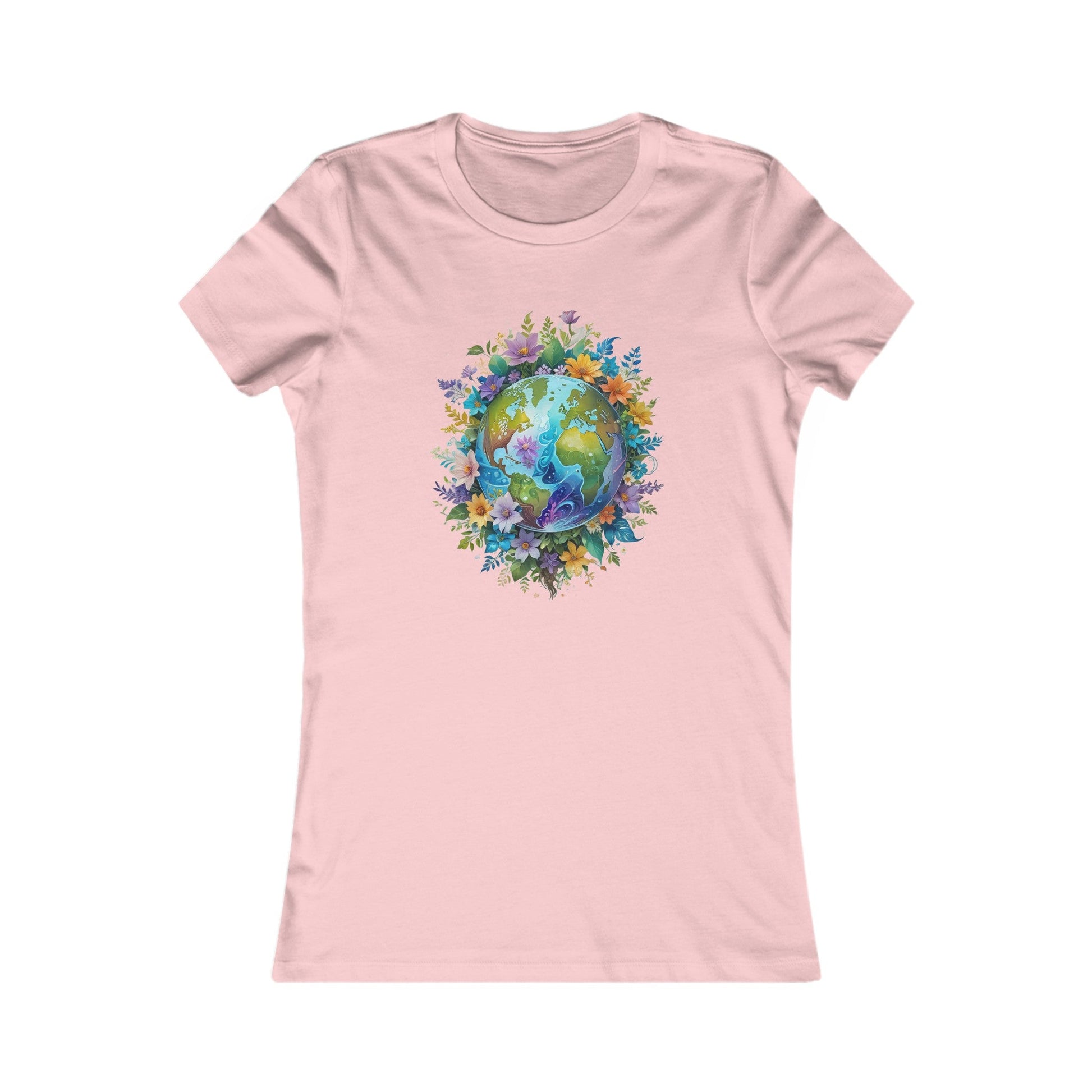 Pink / S World Foliage Women's Favorite Tee