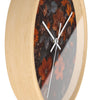 Pressed Leaves Wall Clock