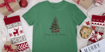 Sledding into the Holidays Women's Favorite Tee