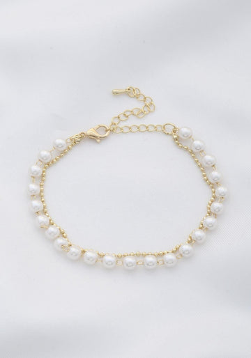 Sodajo Pearl Bead Bracelet