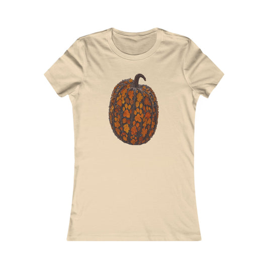 Soft Cream / S Fall Pumpkin Women's Favorite Tee