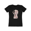 Solid Black / S I Love the woman I have become -The Boyfriend Tee for Women