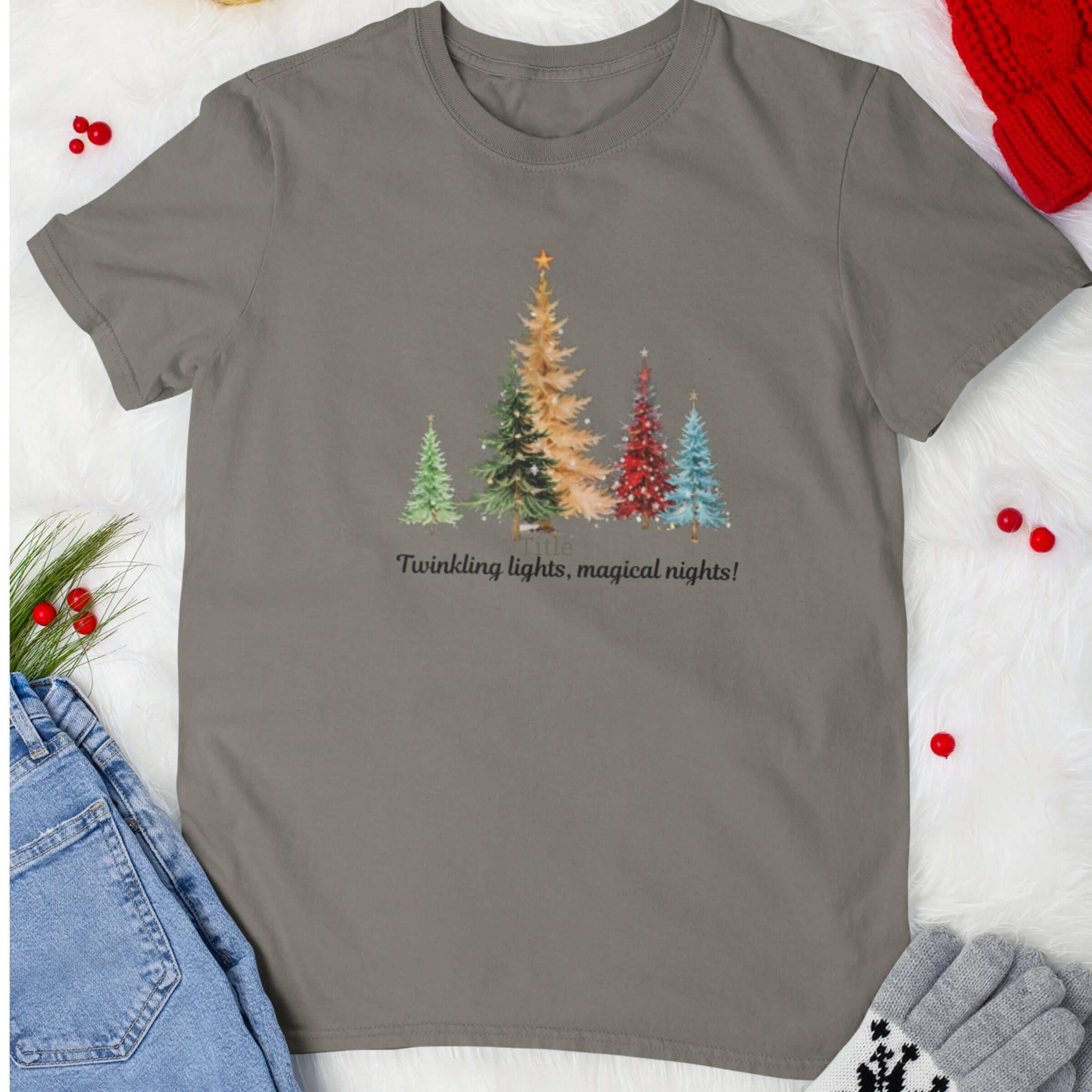 Twinkling Lights, Magical Nights Women's Favorite Tee