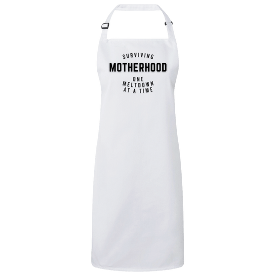 White / One Size RP150 Sustainable Unisex Bib Apron