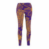 XS / Purple Flower Casual Leggings