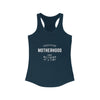 XS / Solid Midnight Navy Surviving Motherhood Meltdown Women's Ideal Racerback Tank